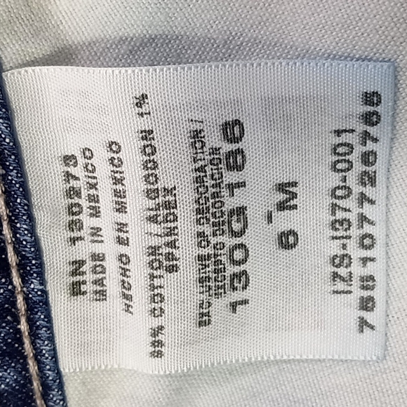 Riders by Lee Straight Leg Blue Jeans Size 6 Petite - Picture 4 of 16